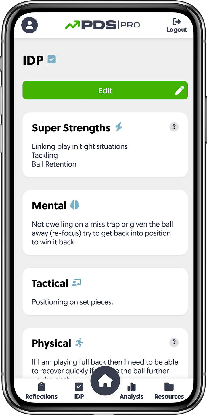 PDSpro app screenshot