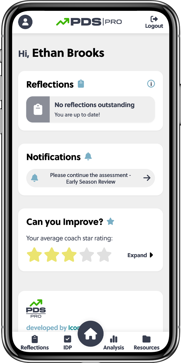 PDSpro app screenshot